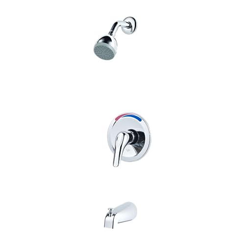 Pfister LG890300 Pfirst Series 1-Handle Tub & Shower Trim in Polished Chrome