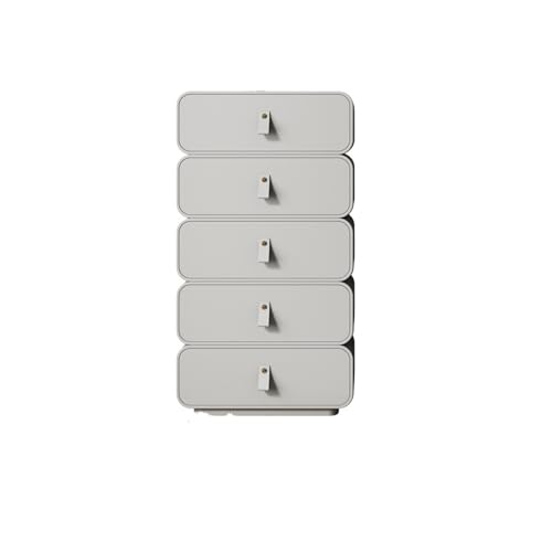 Cómodas Cómoda, gabinete de almacenamiento, gabinete de almacenamiento de madera for dormitorio, unidad de armario for dormitorio, sala de estar Organizador de almacenamiento(Light grey,60*40*118cm)