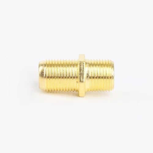 Conector coaxial F hembra a hembra 3 unidades miniatura 3