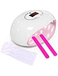 LUBEX UV LED Nail Lamp Nail Dryer Light, 54W Professional Nail Curing Lamp Nail Light for Gel Polish with 30s/60s/99s Timer, Gel Nail Machine with Auto Sensor LCD Screen with Anti-UV Gloves Offered