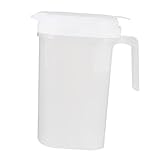 GLEAVI Großer Haushaltswasserkrug Aus Lebensmittelechtem Kunststoff Mit Filter Für Kühle Getränke Fruchtee Und Erfrischungen Zuhause Büro Und Partys