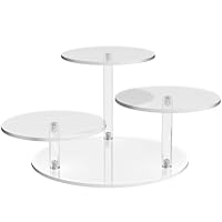 NiHome Clear Acrylic Display Stand for LEGO Botanical Collection Sets