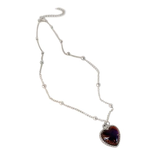 Collier heart pendant pour femmes, le cadeau papillon idéal pour elle