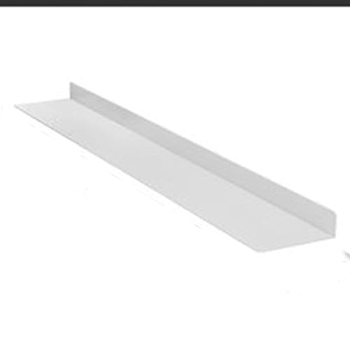 Étagère murale flottante LED noire rectangulaire pour salon
