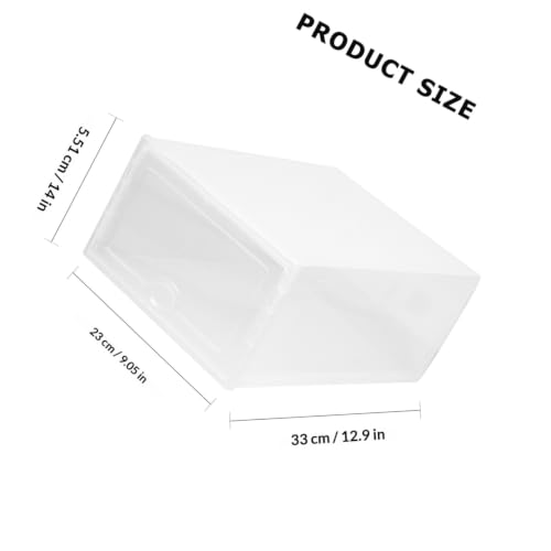 Boîtes de rangement transparentes en plastique type tiroir LALAFINA - 3