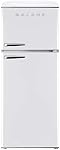 Galanz GLR12TWEEFR Retro Top Mount Refrigerator, 12.0 Cu Ft, White