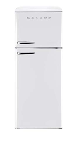 Galanz GLR12TWEEFR Refrigerator, Dual Door Fridge,...