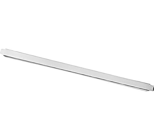 (Set of 4) 20 inch Stainless Steel Steam Table Adapter Bars – Hotel Pan Divider for Full & Fractional Size Pans, Commercial Food Service Use (4, 21 inches Long)