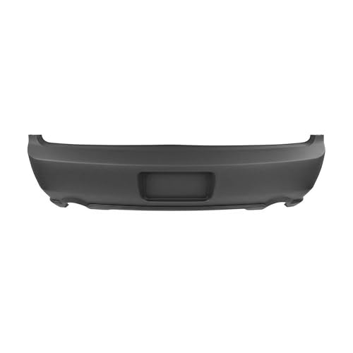 Image of FitParts Compatible with Ford Mustang GT 2005-2009 Rear Bumper Cover | Primed, With California Package, Ready to Paint, OEM 5R3Z17K835BAA, FO1100388