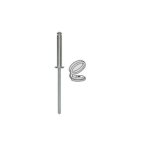 Rivets chapo Restagraf 4997 fixations de carrosserie noire