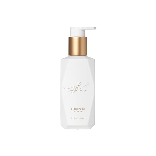 Goldie Locks Signature Leave-In Conditioner - Moisturizes and Controls Frizz - Lightweight Daily Hydration - Safe for Extensions & Color-Treated Hair - Protein-Free - 5.1 fl oz (Packaging May Vary)
