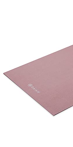 Image of Gaiam Yoga Mat - Solid Color Exercise & Fitness Mat for All Types of Yoga, Pilates & Floor Exercises (68 inch x 24 inch x 4mm or 6mm Thick)