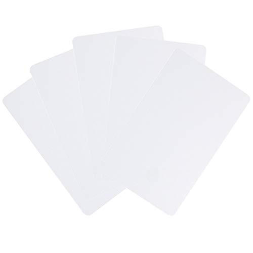 LIBO RFID Carte MF DESFire EV1 4K Card Bianco Blank PVC Sublimazione stampabile NFC Carte 13.56MHz ISO 14443A (confezione da 10)