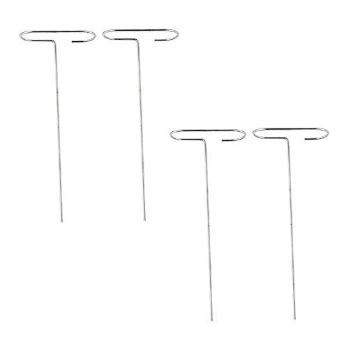 YARNOW 4piezas Marco para Flores Soporte para Plantas Trepadoras Acero Inoxidable Antioxidante Resistente y Duradero