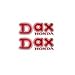 Autocollant Lettrage DAX Honda (Blanc)