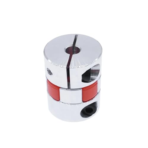 Acoplamiento flexible de aluminio D20L25 de 8x8mm tipo ciruela para motor 6