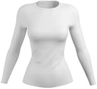 Camisa Blusa Térmica Feminina Manga Longa Camiseta Segunda Pele Proteção Solar Fator UV 50+ F7NEWSTYLE