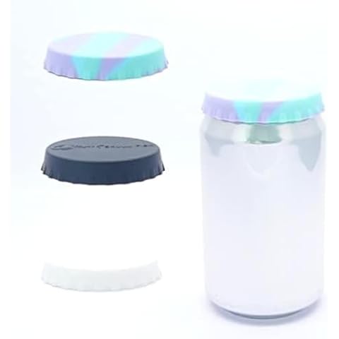 SKULL FISH Silicone Can Stopper Covers Cover