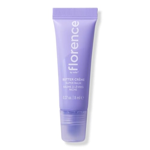 florence by mills Butter Crème Super Balm, Glazed (Clear), 0.27 Fl Oz