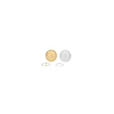 Nagerspielzeug Europet Bernina 512-132456 Tierspielzeug Jogging Ball, 125 mm, S, transparent und orange mit Glitter