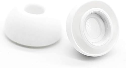 ALXCD 3 Pairs Eartips Replacement for AirPods Pro Headphones, Silicon Earbud Tips Eargel Replacement, for AirPods Pro [White Large Size]