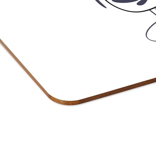 Lot de 4 napperons souples anti-tache grand format pour table