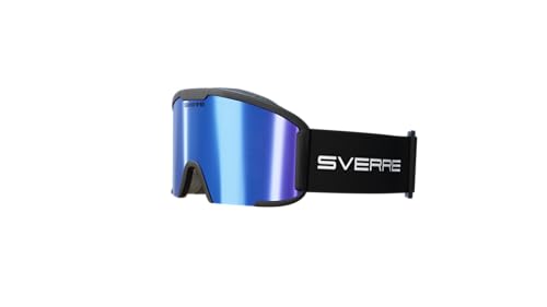 Lunettes de ski Sverre Sports anti-buée homme et femme avec verre bleu interchangeable
