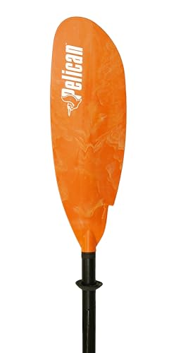Image of Pelican - Poseidon Paddle - Aluminum Shaft with Reinforced Fiberglass Blades - Lightweight, Adjustable Kayaks Paddles - Perfect for Kayaking Boating