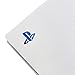 runnerequipment PS5 Logo Galvanik Aufkleber PS5 Logo Skin Sticker Host Sticker Logo Sticker Kreativfilm，Custom Vinyl Decal Skins für Playsta-Tion 5 Console
