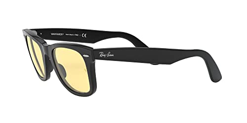 Image of Ray-Ban Rb2140f Original Wayfarer Low Bridge Fit Square Sunglasses for Men for Women
