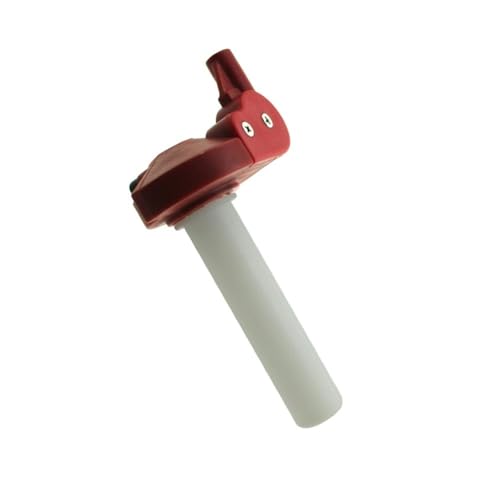 Accélérateur réglable avec course ajustable pour moto 125cc rouge