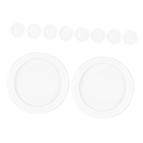 KICHOUSE Enhanced Sound Quality Flute Diaphragm 10pcs Plastic Membrane Film Replacement