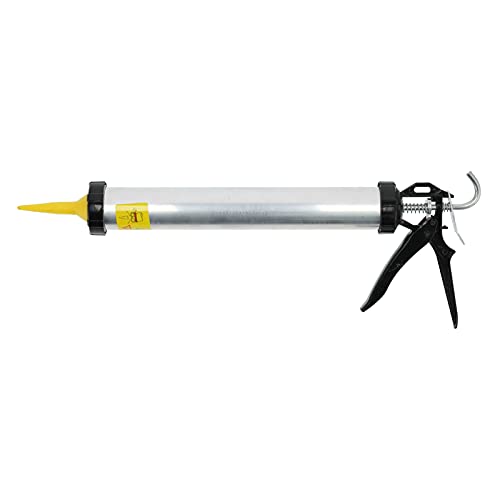Sausage Caulk guns, Sealant Sausage Caulking guns with Aluminum Cartridge, Cylindrical Lever Type Manual Sealant Glue Filling Tool 15703 For Contractors and personally constructed