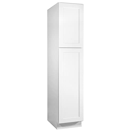 Image of Design House Brookings Kitchen Pantry Cabinet, 18 inch, White
