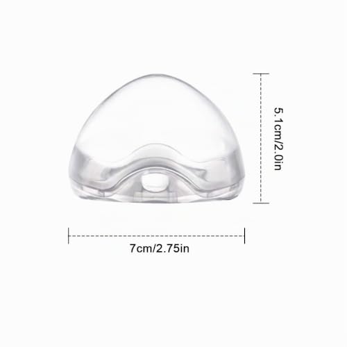 Miniatura 3 de 3 Piezas Caja De Chupete Transparente Infantil Elegante Estuche Porta Chupete Para Bebé, Ideal Para Viajes Y Hogar, Sin Bpa, Protección Higiénica Para Chupetes De Su Bebé