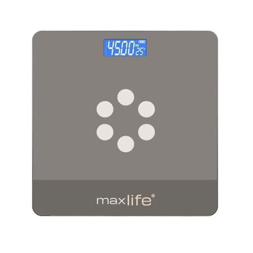 Báscula digital Max Life, peso corporal precisa, 180kg miniatura 4