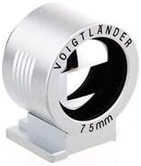 Voigtlander Viewfinder f/ 75mm Silver