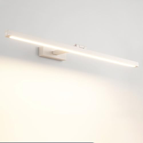 Barra de luz LED con espejo para armario, accesorio de iluminación ajustable para baño, tocador, vestidor y maquillaje