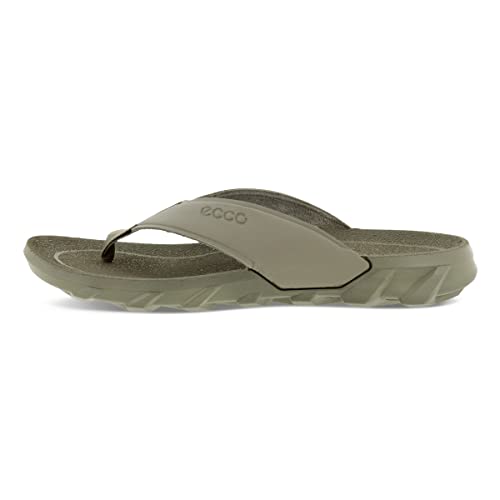 Ecco Unisex Mx Flipsider Flip-Flop, Vetiver, 10-10.5 Us Men #TOP7