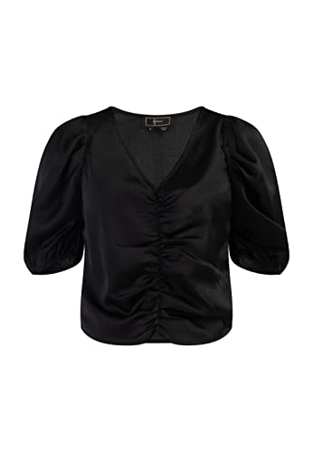 Top drapé en caneva faina pour femme élégante