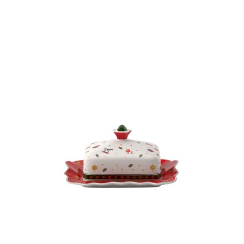 Villeroy & Boch – Toy's Delight Butterdose Bunt, Sammlerstück, Deko Weihnachten Toys, Weihnachtsdekorationen, Butterglocke… – Ansicht 1