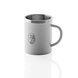 SC Freiburg Tasse Edelstahl graviert