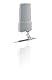 Vivanco TVA 500 Außenantenne für TV/Radio (42 dB, Multi-Directional) grau