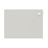 Fácula - Panel Cerámico Programable 550 W | Programación diaria/semanal | Función Ventanas Abiertas | Pintable