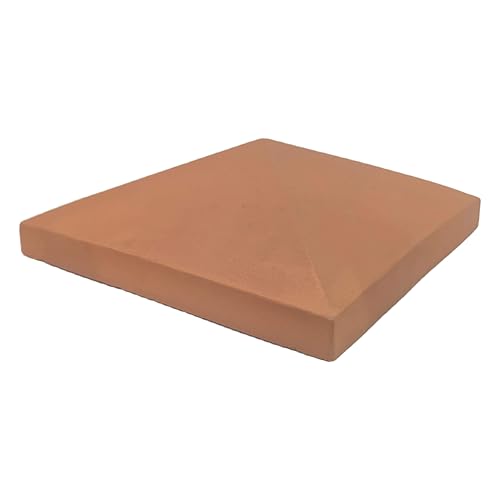 Chapeau Pilier 36x36 Pointe De Diamant - Rouge