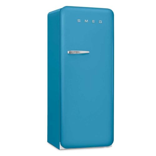 Smeg Kühlschrank 1 Tür, 244 Liter, Energieeffizienzklasse D, 50's Style, Light Blue, Charnieren Rechts