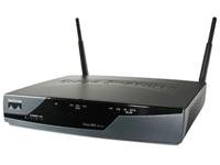 Cisco Serie 800 Cisco 877 Wi-Fi Collegamento ethernet LAN Nero