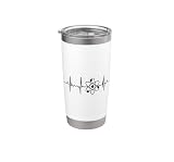 I Love Science Scientist Vaso térmico de acero inoxidable de doble pared