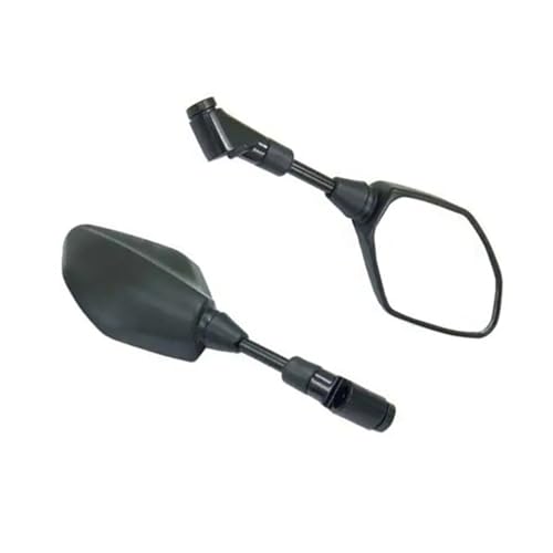 Espejos de motocicleta de aluminio mecanizado compatibles con Yamaha XJR1200 YBR125