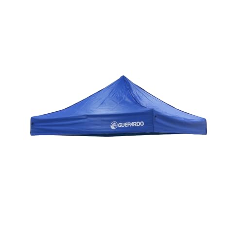 Guepardo, Teto para Gazebo Pagoda Poliéster Oxford 2x2m, Eventos ao Ar Livre, Azul